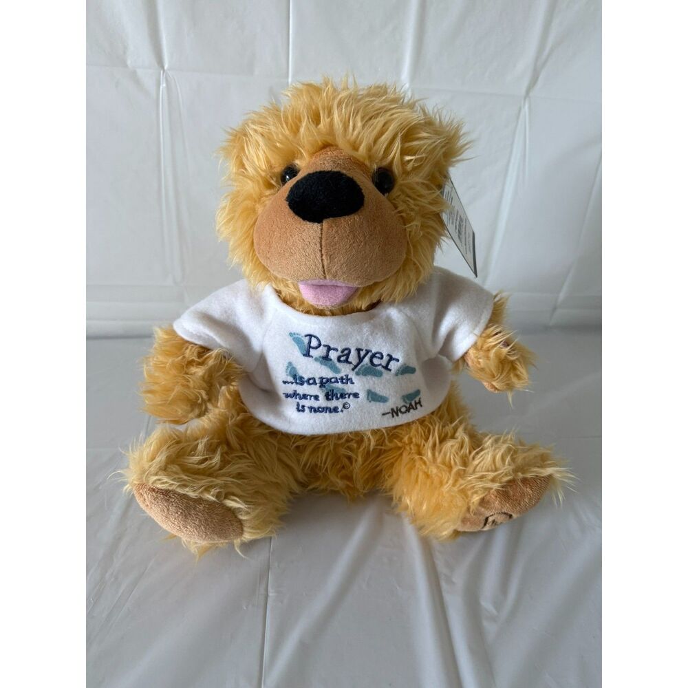 2007 Noah benShea "Prayer Bear" Musical Plush Teddy Bear – New With Tags